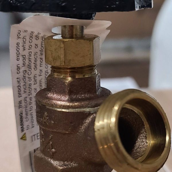 3/4 Brass Boiler Drain