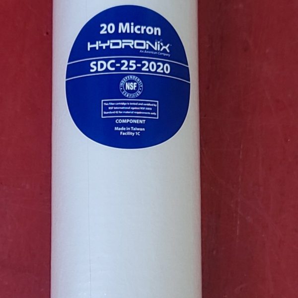 Sediment Filter 20 Micron 2.5 X 20